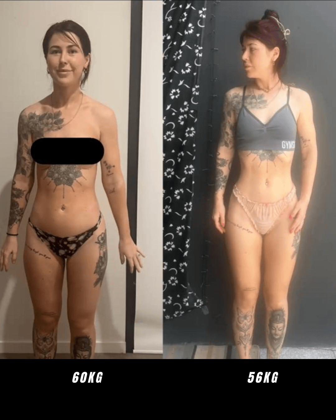 Fat loss and muscle definition results